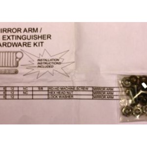 MIRROR ARM/FIRE EXT. HARDWARE KIT