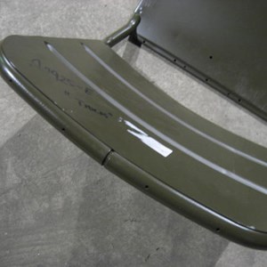 FRONT PASSENGER SEAT FRAME FOR WILLYS MB SLAT GRILL