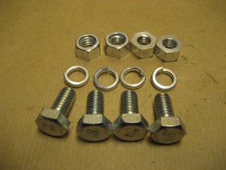 FORD GPW F-MARKED HEADLAMP HINGE TO GRILLE BOLT SET
