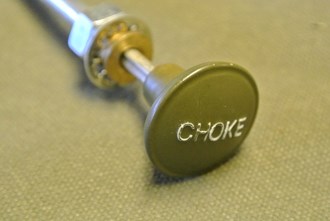 CONTROLL CHOKE BRASS HEAD COMPLETE CABLE