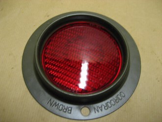 REFLECTOR RED, COCRAN BROWN WILLYS
