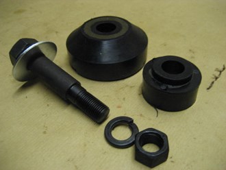 TRANSFER CASE INSULATOR RUBBER & FIXINGS FOR MB/GPW