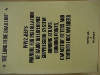 MANUAL FOR INTALLATION OF RADIO INTERF. AND BOUNDING STRAP