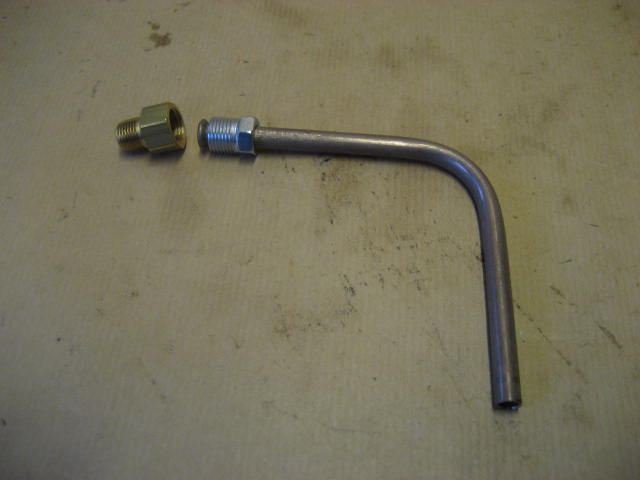 NOS Dodge WC 3/4 Ton Open Cab Wiper Motor Vacuum Tube - G-502 Vintage Military