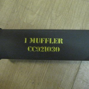 MUFFLER, DODGE, 3/4 & 1 1/2T