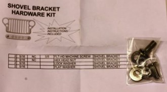 SHOWEL BRACKET HARDWARE KIT