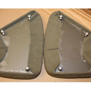 PAD CRASH LEFT AND RIGHT SIDE CANVAS WITH BACPLATE