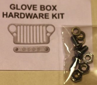 GLOVE BOX DOOR MOUNTING HARDWARE KIT