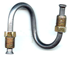 LINE FR. WHEEL CYL TO FLEX LINE 3/8" X 5"
