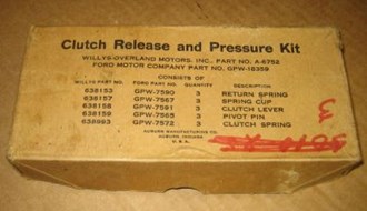 KIT REPAIR PRESSURE PLATE