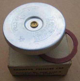 CAP FILLER RAD ASSY, WILLYS