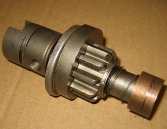 SHAFT BENDIX DRIVE W/PINION 6V & 12V