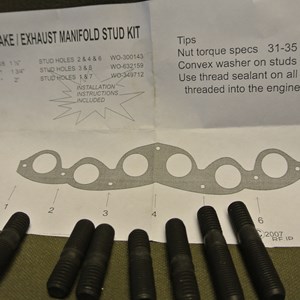 MANIFOILD STUD KIT