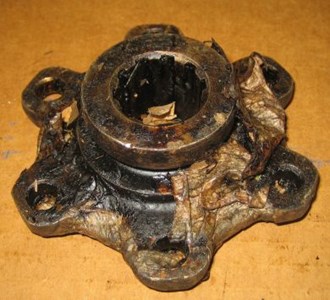 FLANGE DRIVE AXLE SHAFT