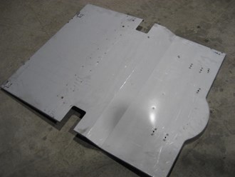 PAN REAR FLOOR WILLYS MB
