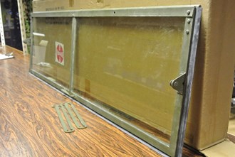 FRAME WINDSHIELD W/GLASS