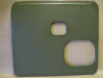 PLATE, LOWER, DRIVER SEAT STD