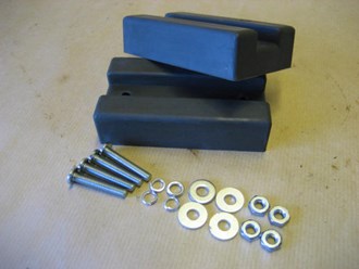 HOOD BLOCK RUBBER PAIR FORD GPW