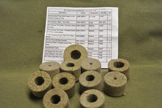 GPW FELT ENGINE AND FIREWALL GROMMET SET