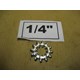 1/4" BOUND WASHER - STJERNESKIVE