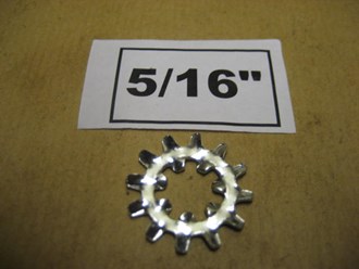 5/16" EARTH BOUNDING STAR WASHER - STJERNESKIVE