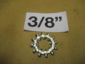 3/8" EARTH BOUNDING STAR WASHER - STJERNESKIVE