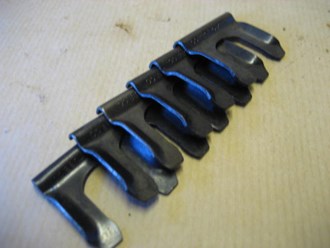 CLIP LOCK FLEX BRAKE LINE TO BRACKET SET AV 6 - FORD GPW