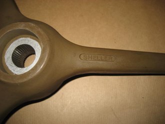 WHEEL STEERING ASSY EARLY GREEN FORD