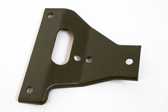 GUSSET FRONT BUMPER LEFT UPPER WILLYS MB