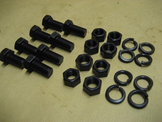 A MARKED BUMPERETTE BOLT SET FOR WILLYS MB/SLAT