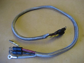 WIRING HARNESS, HEAD LAMP BRAIDED