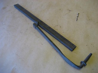 WIPER ARM W/BLADE,  CRANK HAND SINGLE NOS