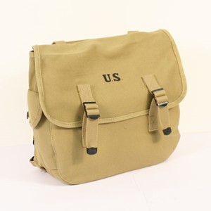 US WWII M1936 FIELD PACK M36 MUSETTE PACK TAN
