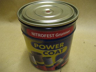 POWER COAT GRUNNING RØD RAL 3009 3/4 LITER